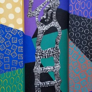 Motherhood, Mixed media on canvas